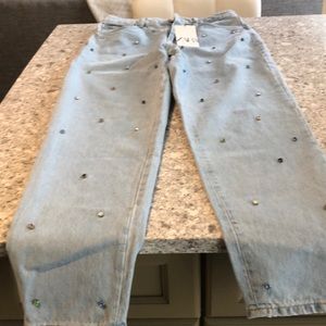 Zara mom fit jeans